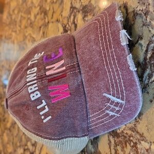 New Trucker hat. I'll bring the WINE logo